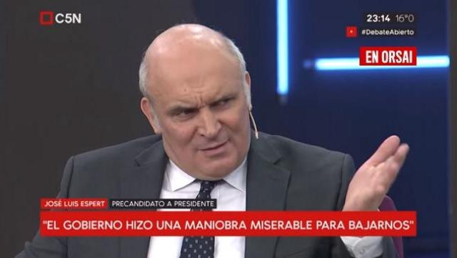 Espert destrozó a Macri y lo acusó de hacer una 