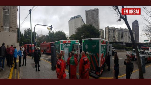 Peligro y evacuación en la escuela Lenguas Vivas tras un escape de gas