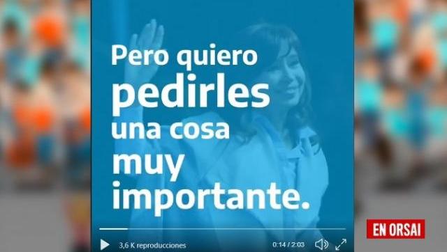 El mensaje que Cristina Kirchner envió a los fiscales por Whatsapp