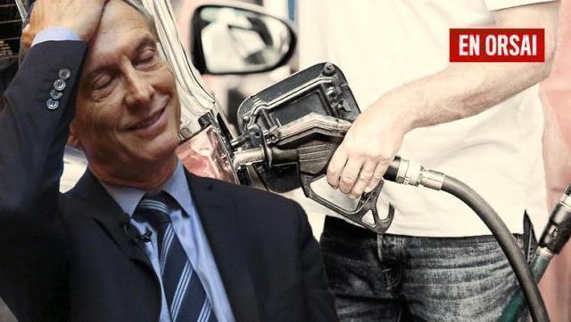 Muy perdidos: Ahora Macri descongeló los precios de los combustibles