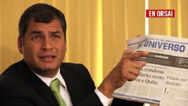 Otra causa armada: a Rafael Correa le armaron una “causa cuadernos” como a CFK
