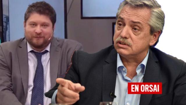 Alberto Fernández dejó en ridículo a un operador de TN