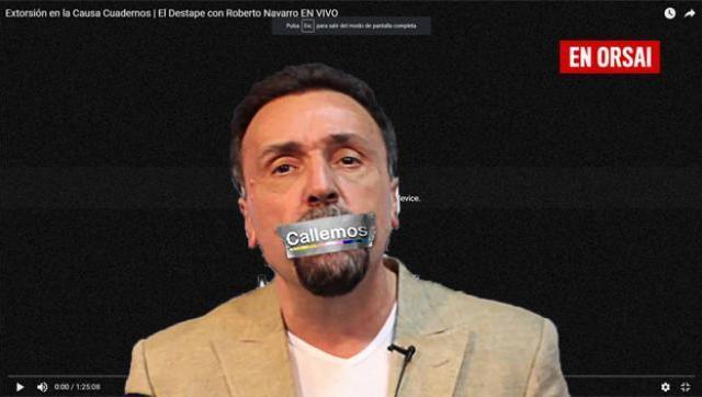 Urgente: Agredieron a Roberto Navarro a la salida de la Radio