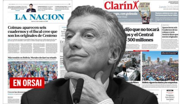 Ahora los medios oficialistas dicen que “aparecieron los cuadernos de Centeno”