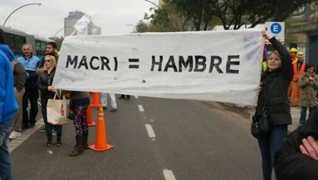 Organismo internacional afirmó que el hambre creció en la argentina de Macri