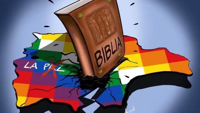 La biblia del Golpe en Bolivia: evangélica y pronorteamericana