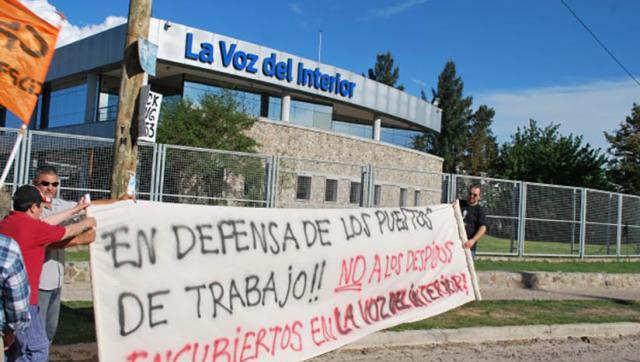 Conflicto en Grupo Clarín: Paro y movilización en La Voz del Interior y Vía Córdoba