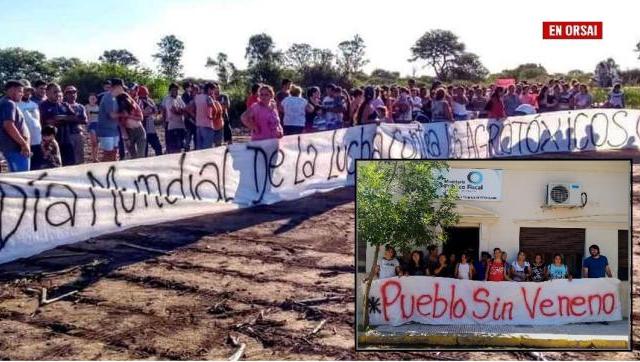 Córdoba: 80 días de acampe y sin respuestas del intendente Radical ante fumigaciones ilegales