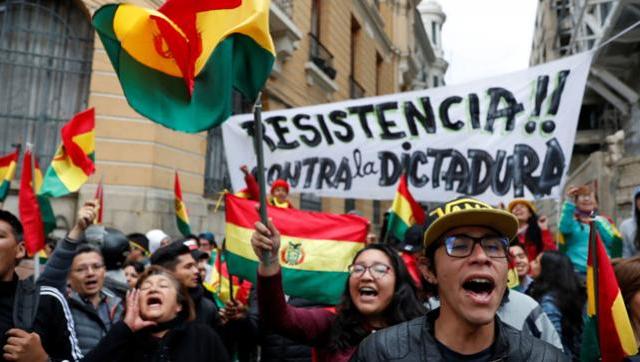 Masiva marcha en Bolivia por la paz en Cochabamba