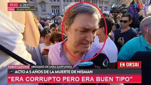 Quién es Pablo Lanusse, el exfiscal que se vio en la marcha por Nisman