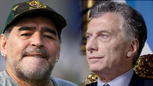 No le cayó bien: mirá lo que dijo Maradona sobre la designación de Macri