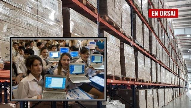Desidia: Cambiemos dejó más de 100 mil netbooks arrumbadas en un deposito y quedaron obsoletas