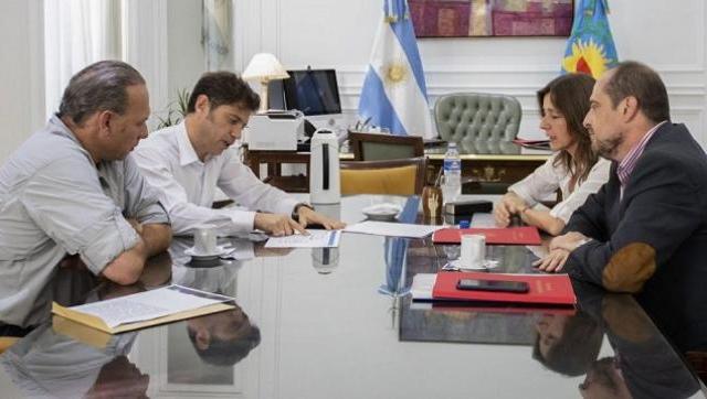 La reunión de Kicillof con Frederic y Berni por pedido de Alberto