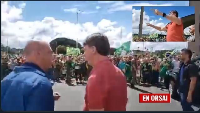 Inconsciencia total: Bolsonaro participa en una jornada de manifestaciones