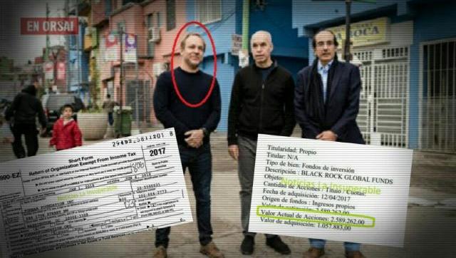 El funcionario de Larreta señalado por dejar sin agua a la 31, tiene bonos de deuda en Black Rock