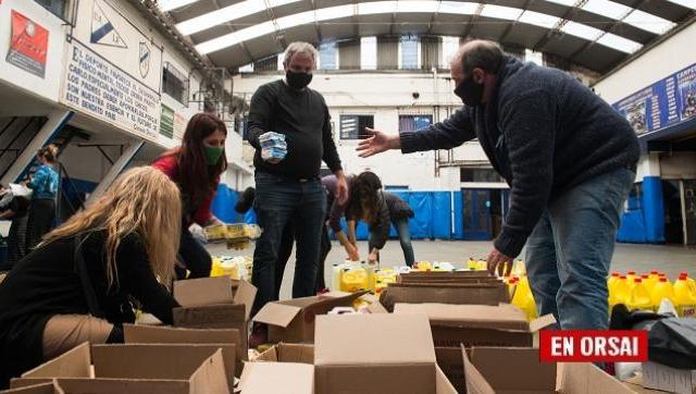 Ante las carencias del gobierno de Larreta se realizó una campaña solidaria