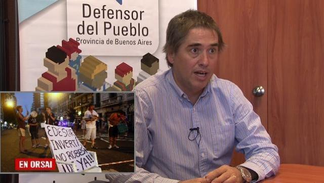 La Defensoría del Pueblo bonaerense pidió que le quiten la concesión a Edesur