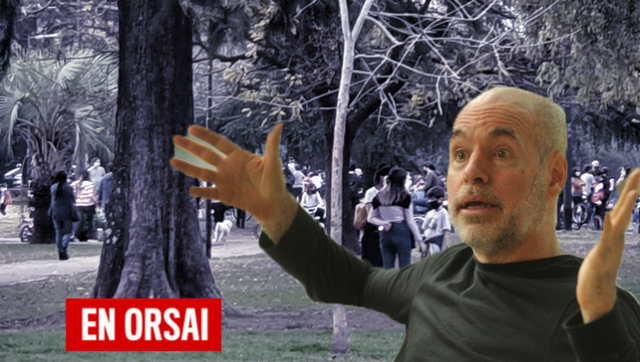 Los parques de la Ciudad se llenaron de gente sin distanciamiento ni barbijos