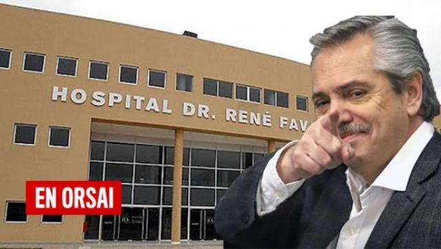 Alberto Fernández inaugura el hospital René Favaloro en La Matanza