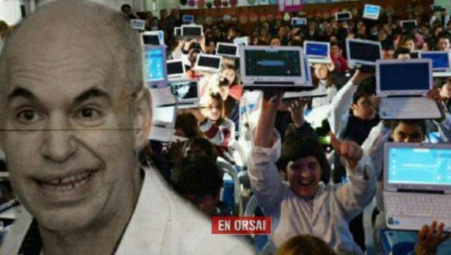 Rodeado: Desde el poder Judicial y legislativo exigen a Larreta que entregue computadoras