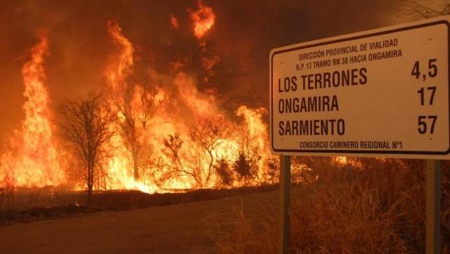 Los incendios 