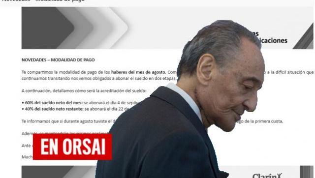 Clarín avisó que pagará salarios en cuotas y encima con una ayuda estatal