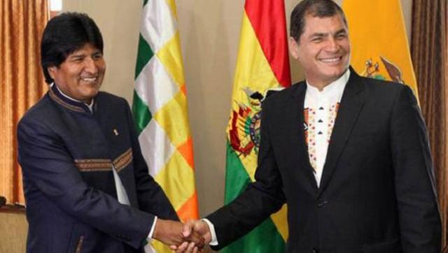 Afirman que fallos contra Morales y Correa golpean a la democracia