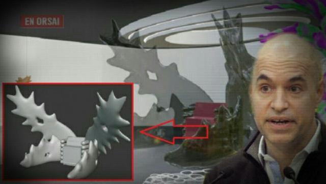 Los gastos del Señor Larreta: una estructura inflable por casi $200.000.-