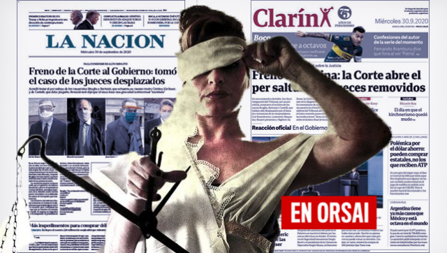 Medios opositores celebran la polémica decisión de la Corte frente a los jueces macristas