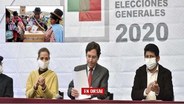 El Tribunal Electoral boliviano resolvió no dar datos preliminares de la elección de mañana