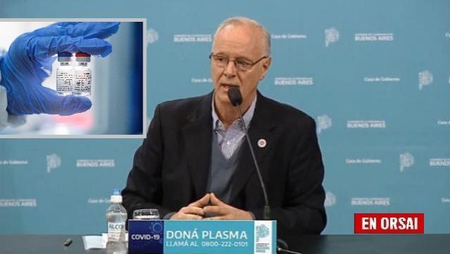 Gollán ratificó que las primeras vacunas podrían estar en diciembre