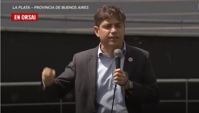 Kicillof: 