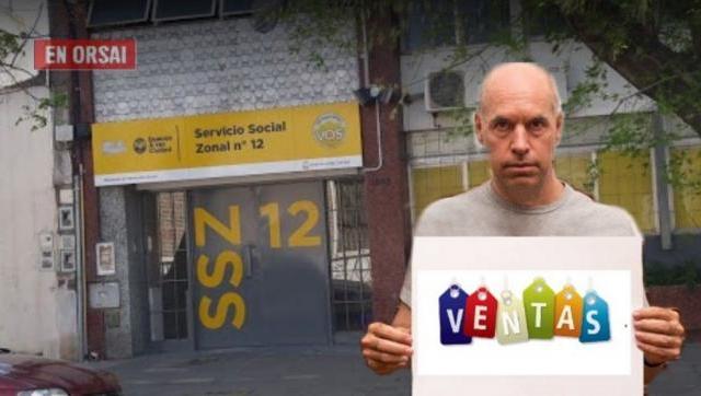 Increíble: Larreta también subastó la sede del Servicio Social Zonal N°12 en Villa Ortúzar para construir torres
