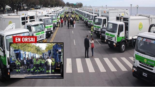 Larreta quiere bajar el sueldo de los trabajadores del Servicio de Recolección de basura, la respuesta del gremio de Camioneros