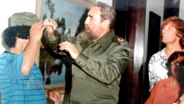 Diego y Fidel: contacto en La Habana