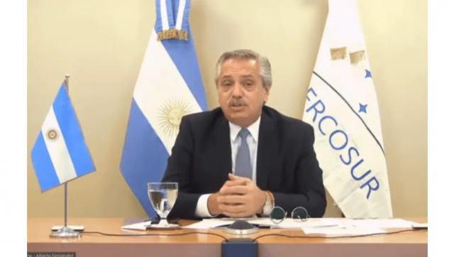 Argentina asumió la presidencia del Mercosur y Alberto pidió la incorporación de Bolivia