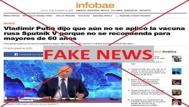 Periodista rusa desmonta una nueva Fake News sobre la vacuna rusa