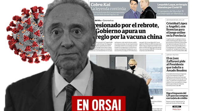 Para Clarín es una mala noticia la llegada de más vacunas para el Covid-19