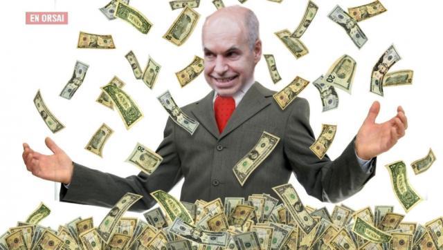 Millonario contrato de Larreta en un 