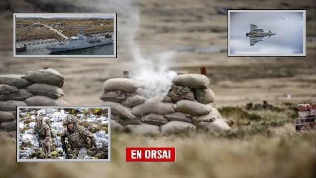 Fuerte repudio: maniobras militares Inglesas 2021 en el territorio argentino