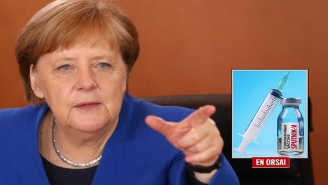 Merkel quiere la vacuna rusa Sputnik V para la Unión Europea y mueve sus fichas