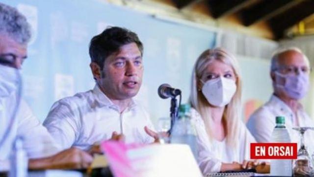 Kicillof confirmó el regreso a la presencialidad 