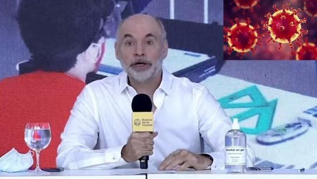 Larreta confirmó que ante un caso de coronavirus positivo no se cerrarán los colegios ni se suspenderán las clases