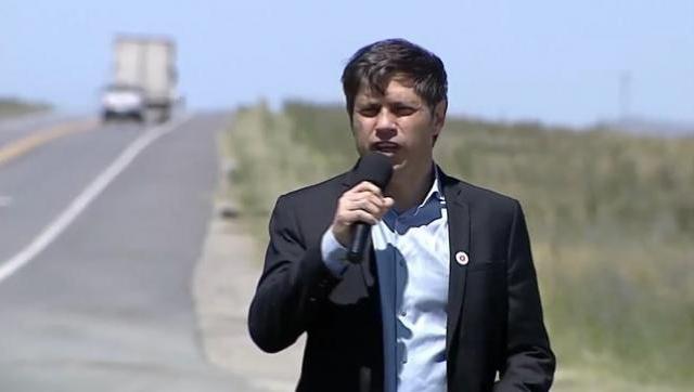 Axel Kicillof licitó obras viales por más de 975 millones de pesos