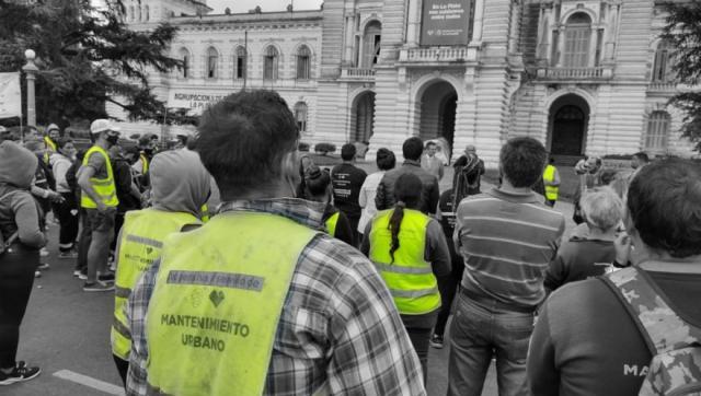 Una semana de acampe de cooperativistas: “Cortamos la calle porque Garro no nos atiende”