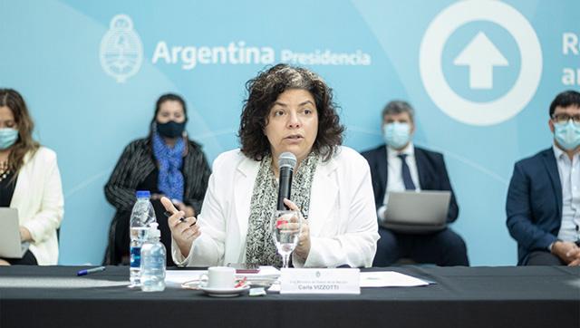 Carla Vizzotti convocó a  Carla Vizzotti convocó a