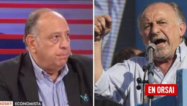 Cachanosky comparó la prohibición de circular con la dictadura y Hugo Yasky lo tildó de viejo pelotudo
