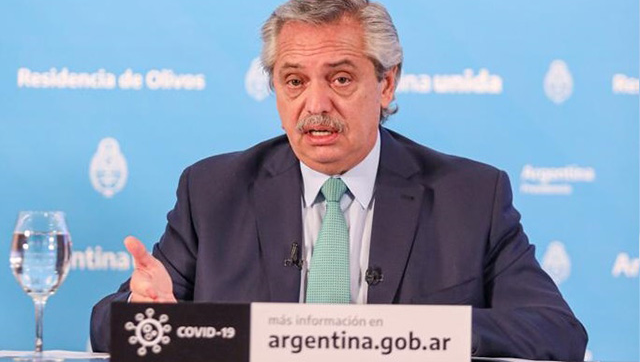 Alberto Fernández presentará un proyecto para establecer los criterios científicos para definir medidas