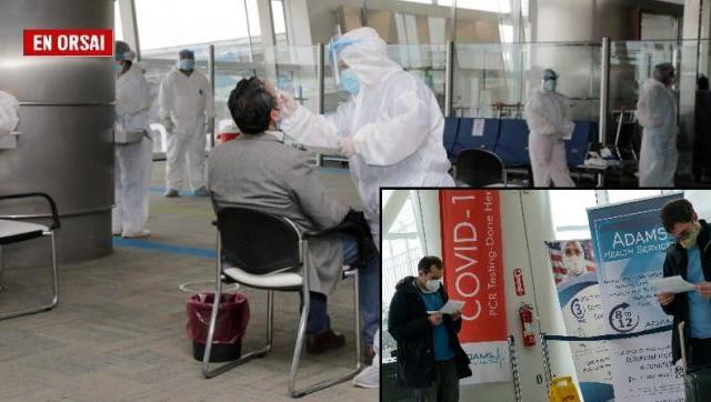 Controladores en Aeroparque: afuera pagan el PCR contentos y felices pero acá no lo quieren pagar y se enojan