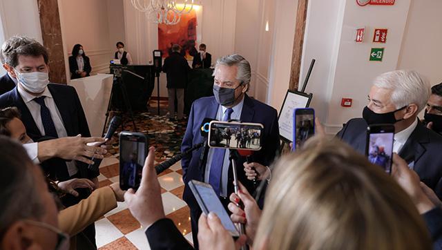 Fernández aseguró que la reunión con Georgieva fue 